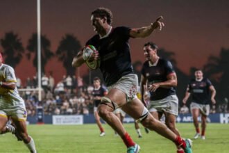 Capibaras durante un encuentro oficial del torneo, en una foto de archivo.