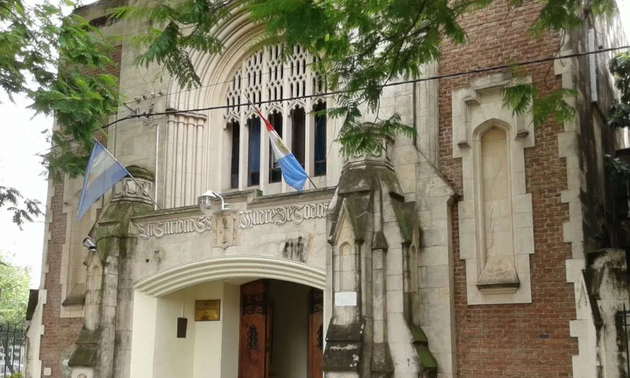 Edificio histórico de Casa Cuna en la ciudad de Santa Fe, donde funcionará el futuro Polo de la Niñez.