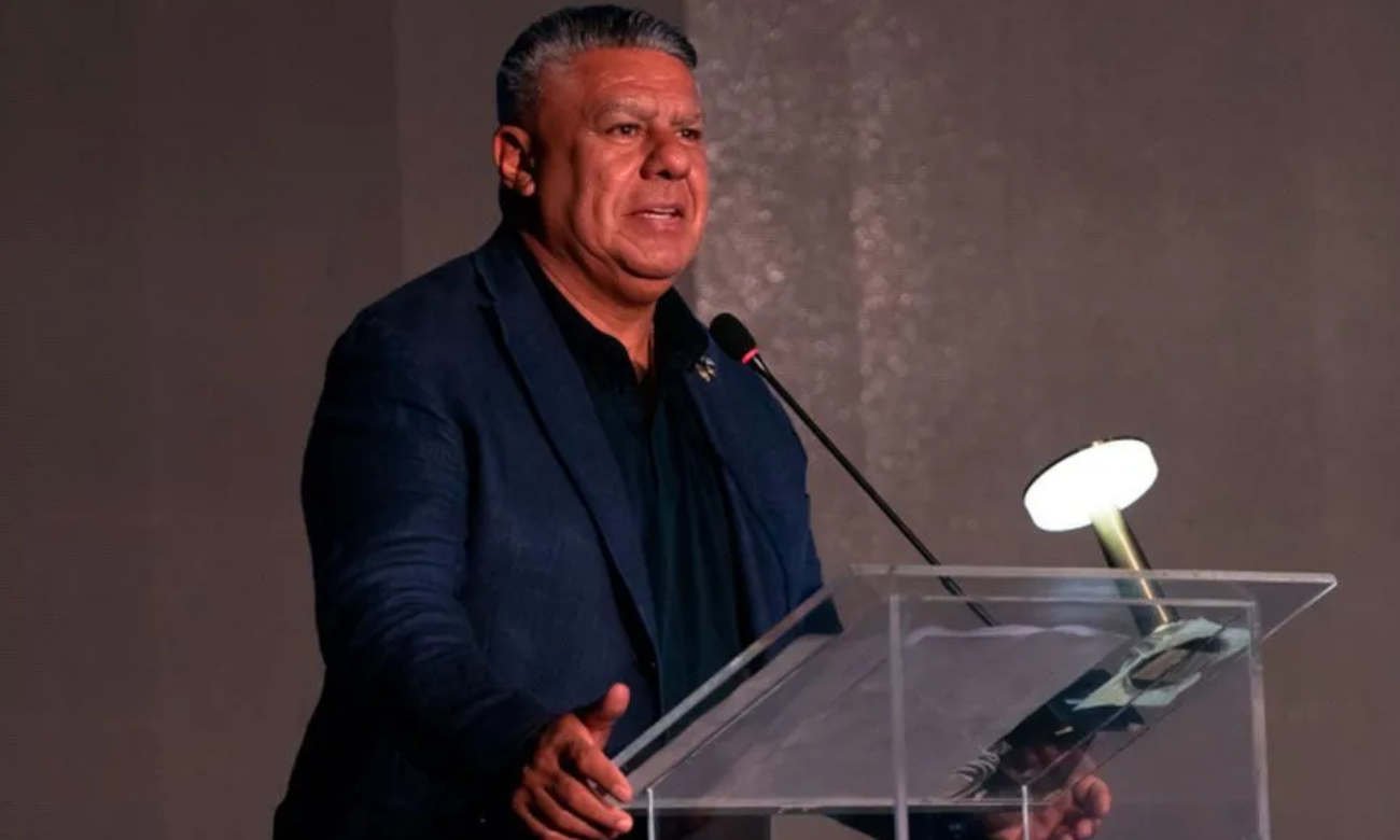 Claudio “Chiqui” Tapia en un acto oficial de la AFA. Foto de archivo.