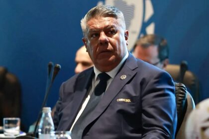 Claudio “Chiqui” Tapia, presidente de la AFA, en una actividad institucional.