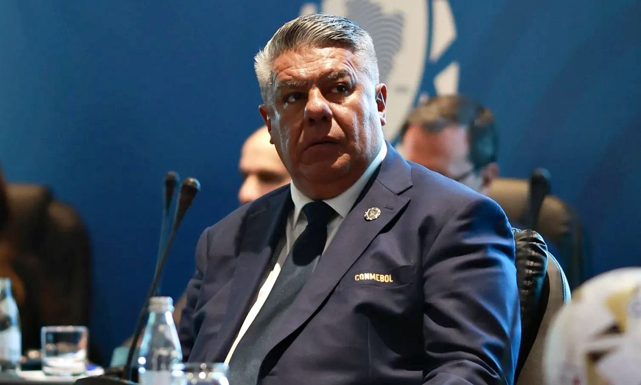 Claudio “Chiqui” Tapia, presidente de la AFA, en una actividad institucional.