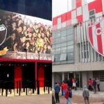 Postales de los accesos a Colón y Unión, dos instituciones emblemáticas de la ciudad de Santa Fe. Imagen de archivo.