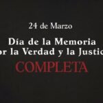 Captura inicial del video institucional difundido por el Gobierno nacional en el marco del Día de la Memoria, a 50 años del golpe de Estado de 1976.