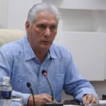 Miguel Díaz-Canel durante una intervención pública en La Habana. Foto de archivo.