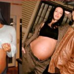 Oriana Sabatini y Paulo Dybala en Roma, días antes del nacimiento de su primera hija.