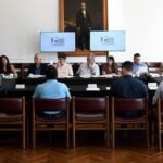 Autoridades del ECAM durante la presentación del plan de trabajo metropolitano. Foto de archivo.