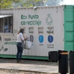 Eco Punto de la ciudad de Santa Fe, un espacio destinado a la recepción de residuos reciclables limpios y secos para promover la separación de residuos y el cuidado del ambiente. ♻️