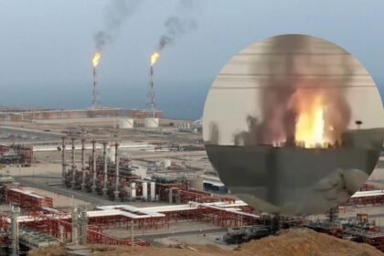 Complejo gasífero de South Pars en la costa del Golfo Pérsico, infraestructura clave para el suministro energético de Irán. Foto: archivo.
