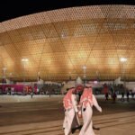 Vista del estadio Lusail en Qatar, uno de los escenarios deportivos más grandes del país y sede de importantes partidos internacionales. Foto de archiv