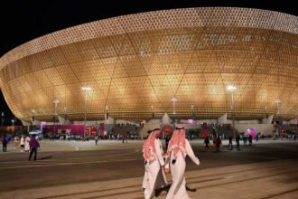 Vista del estadio Lusail en Qatar, uno de los escenarios deportivos más grandes del país y sede de importantes partidos internacionales. Foto de archiv