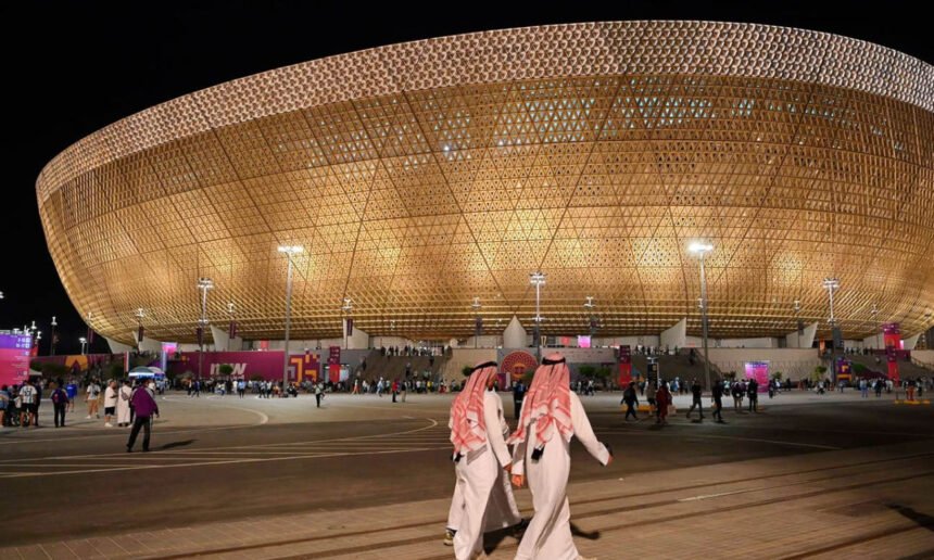 Vista del estadio Lusail en Qatar, uno de los escenarios deportivos más grandes del país y sede de importantes partidos internacionales. Foto de archiv