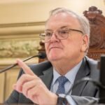 Felipe Michlig, senador provincial por el departamento San Cristóbal, presidente provisional del Senado de Santa Fe y titular del Unión Cívica Radical en la provincia de Santa Fe.