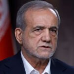 Masud Pezeshkian, presidente de Irán, en una imagen de archivo durante una actividad oficial.