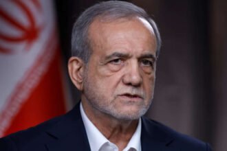 Masud Pezeshkian, presidente de Irán, en una imagen de archivo durante una actividad oficial.