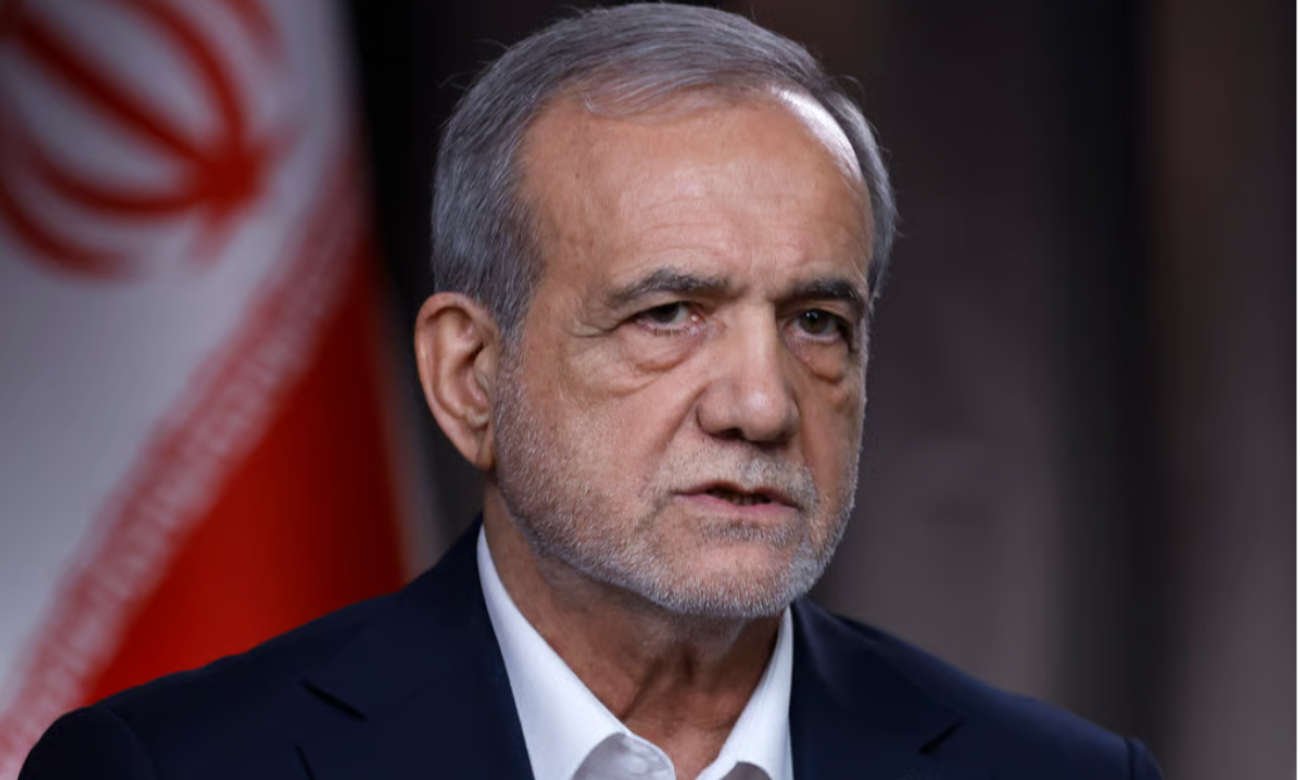 Masud Pezeshkian, presidente de Irán, en una imagen de archivo durante una actividad oficial.