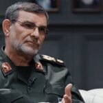 Alireza Tangsiri, jefe de las fuerzas navales de la Guardia Revolucionaria de Irán, señalado como una figura clave en la estrategia militar en el Estrecho de Ormuz.