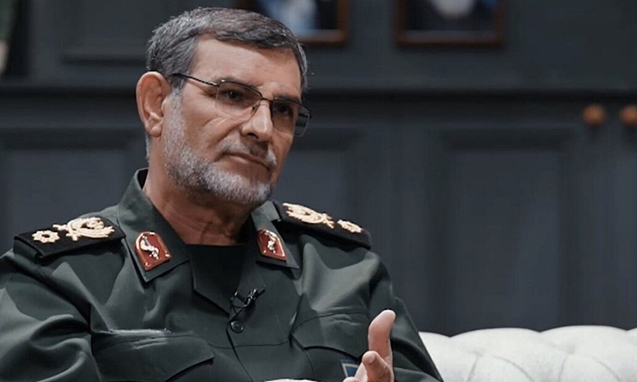 Alireza Tangsiri, jefe de las fuerzas navales de la Guardia Revolucionaria de Irán, señalado como una figura clave en la estrategia militar en el Estrecho de Ormuz.