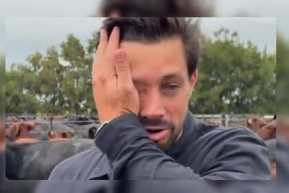 Productor agropecuario registra en video su reacción tras recuperar animales en un establecimiento rural.