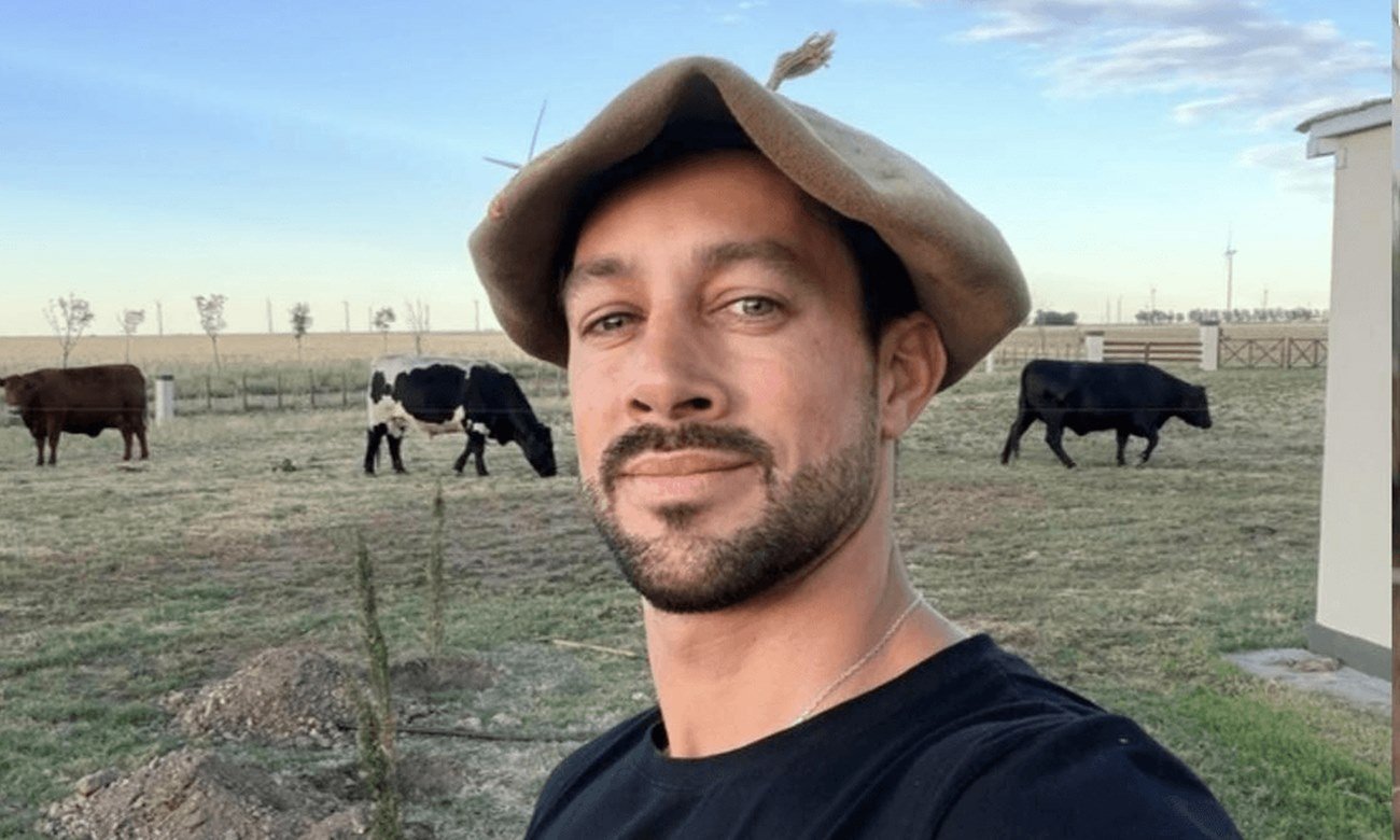 Bruno Riboldi, influencer agropecuario y creador de la cuenta “La Joya Agro”, en una imagen de archivo vinculada a su actividad en redes sociales. Foto: archivo.