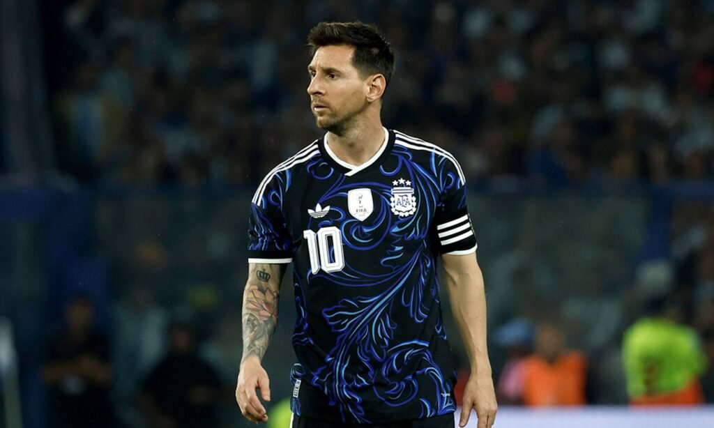 Lionel Messi en acción durante un partido con la Selección argentina. Foto de archivo.
