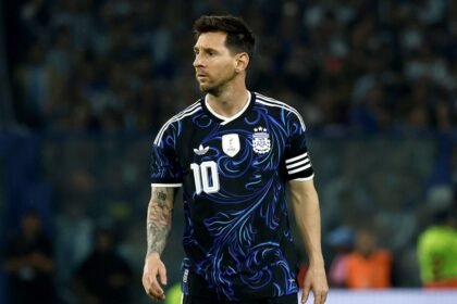 Lionel Messi en acción durante un partido con la Selección argentina. Foto de archivo.