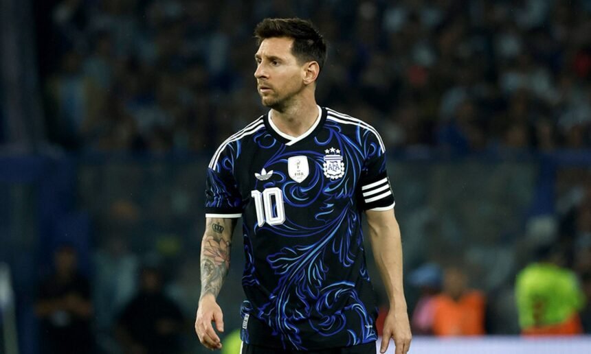 Lionel Messi en acción durante un partido con la Selección argentina. Foto de archivo.