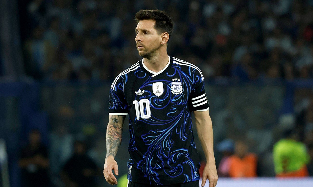 Lionel Messi en acción durante un partido con la Selección argentina. Foto de archivo.