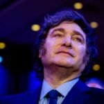 El presidente Javier Milei durante una intervención pública. Foto de archivo.