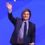 Javier Milei en una imagen de archivo durante una actividad oficial como presidente de la Nación Argentina.