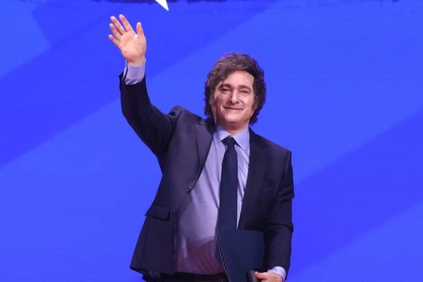 Javier Milei en una imagen de archivo durante una actividad oficial como presidente de la Nación Argentina.