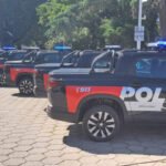 Móviles policiales 0 KM incorporados para reforzar el patrullaje en localidades del departamento San Justo.
