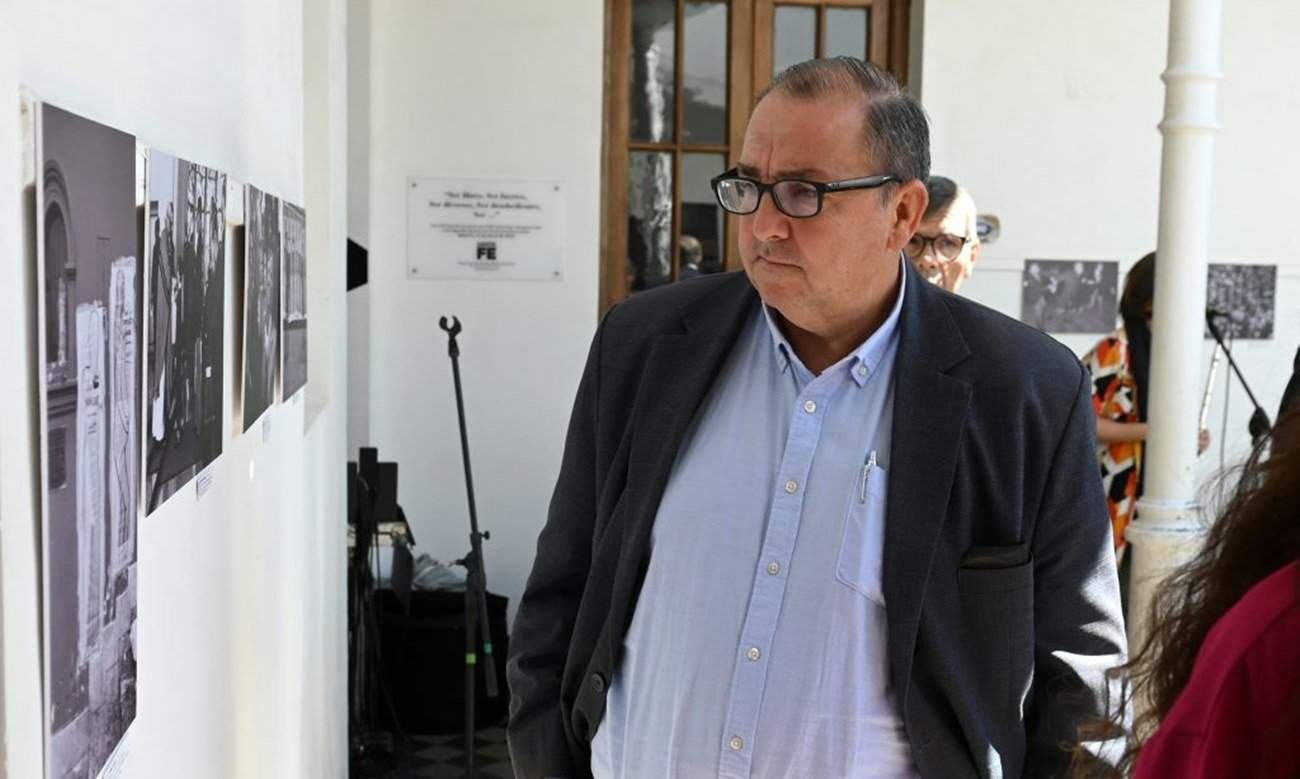 Juan Pablo Poletti participó del acto por el Día Nacional de la Memoria por la Verdad y la Justicia, realizado en el Espacio de Memoria Ex Comisaría 4ta de la ciudad de Santa Fe.