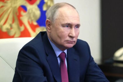 Archivo: Vladimir Putin, presidente de Rusia, durante una intervención pública en el Kremlin.