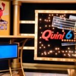 Sorteo del Quini 6 en la sala oficial de la Lotería de Santa Fe, durante una jornada habitual de extracción de números. Foto de archivo.