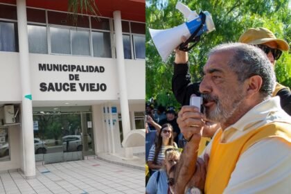 Municipalidad de Sauce Viejo y Juan Ramón Medina (ASOEM), protagonistas del conflicto gremial entre el municipio y los trabajadores municipales.