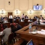 Archivo. Sesión legislativa en la Legislatura de Santa Fe durante el tratamiento de proyectos provinciales.