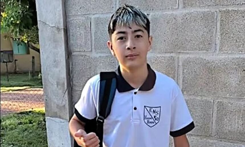 Ian Cabrera, el estudiante de 13 años que murió tras el ataque armado en su escuela de San Cristóbal.
