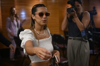 Agostina Páez, protagonista de un caso judicial en Brasil, en imagen de archivo.