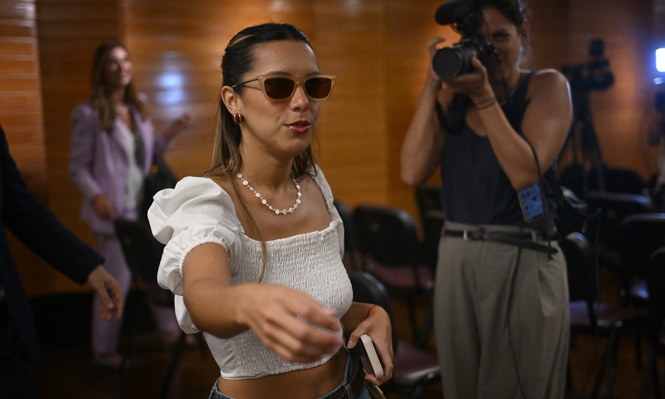 Agostina Páez, protagonista de un caso judicial en Brasil, en imagen de archivo.