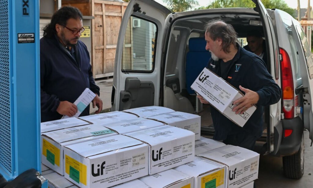 Equipos de salud y asistencia recorren zonas afectadas por anegamientos en Villa Minetti para brindar atención y prevención sanitaria. Foto de archivo (al).