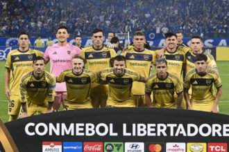 Boca posa con su formación inicial en la previa del duelo ante Cruzeiro en el Mineirao, por la Copa Libertadores.