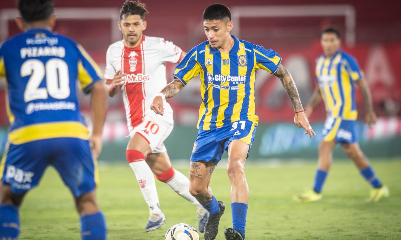 Rosario Central no pudo en Parque Patricios: cayó ante Huracán en un duelo intenso y se vuelve con las manos vacías.