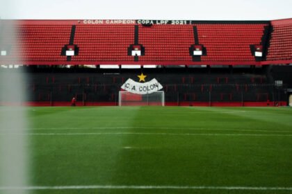 Estadio Brigadier Estanislao López, sede de los partidos de Club Atlético Colón, en la ciudad de Santa Fe. Foto de archivo.