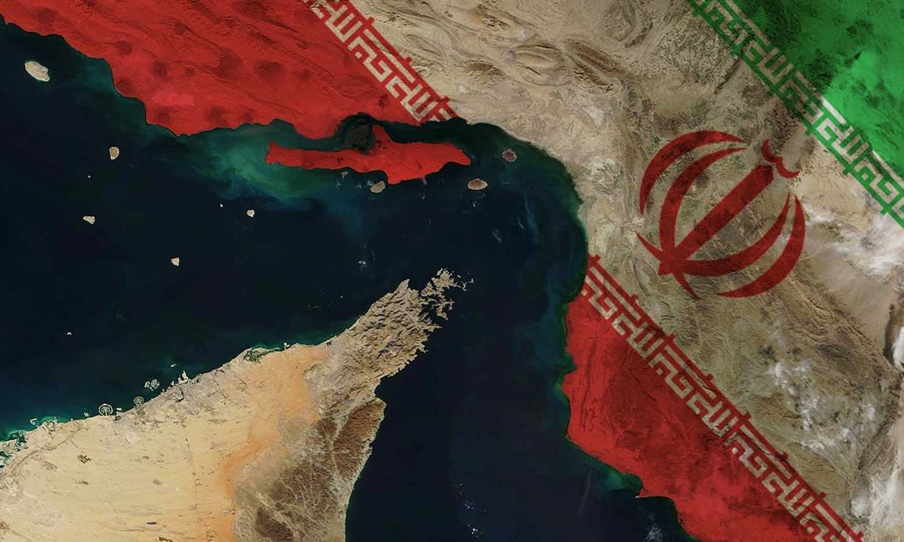 Representación gráfica del Estrecho de Ormuz, corredor estratégico por donde circula una parte clave del petróleo mundial y punto central de tensión geopolítica.