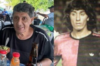 Del “Comita” goleador de Colón en los 80 al presente en Veracruz: una imagen que refleja el fuerte contraste entre la gloria deportiva y una actualidad marcada por la adversidad. Foto: archivo.