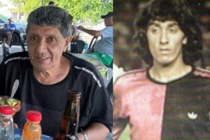 Del “Comita” goleador de Colón en los 80 al presente en Veracruz: una imagen que refleja el fuerte contraste entre la gloria deportiva y una actualidad marcada por la adversidad. Foto: archivo.