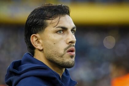 Leandro Paredes en imagen de archivo, durante una intervención pública en la que analiza su presente futbolístico.