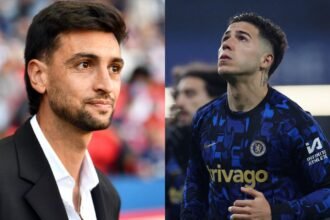 Javier Pastore y Enzo Fernández, representante y futbolista, en el centro de la polémica que sacude a Chelsea.