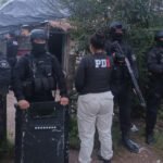 Operativo de la PDI en San Javier donde fue detenido un hombre acusado de tentativa de homicidio. Foto de archivo.