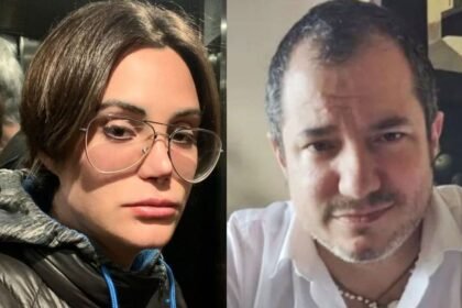 Imagen de composición que reúne a Felipe Pettinato y al neurólogo Melchor Rodrigo en el contexto de la causa judicial.